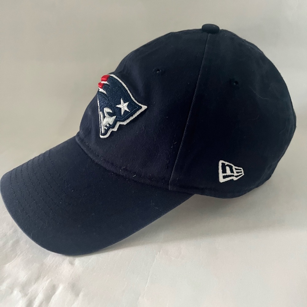 New England Patriots Ball Cap Hat New Era navy blue 9Forty Womens Fit